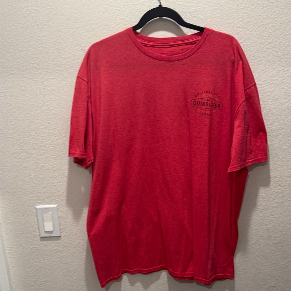 Quiksilver Men's Classic Red Tee